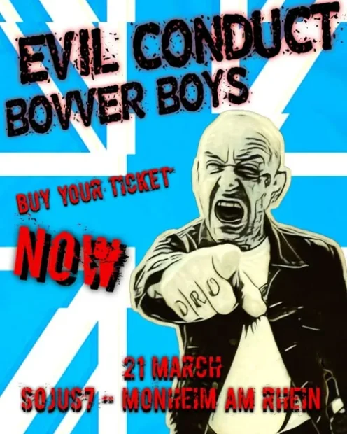 Bovver Boys + Evil Conduct im Sojus7