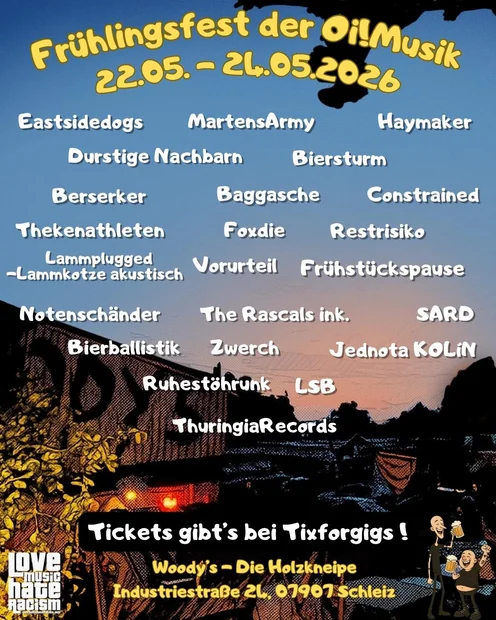 Frühlingsfest der Oi! Musik - 2026